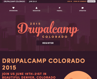 Drupal Camp Colorado Web Site