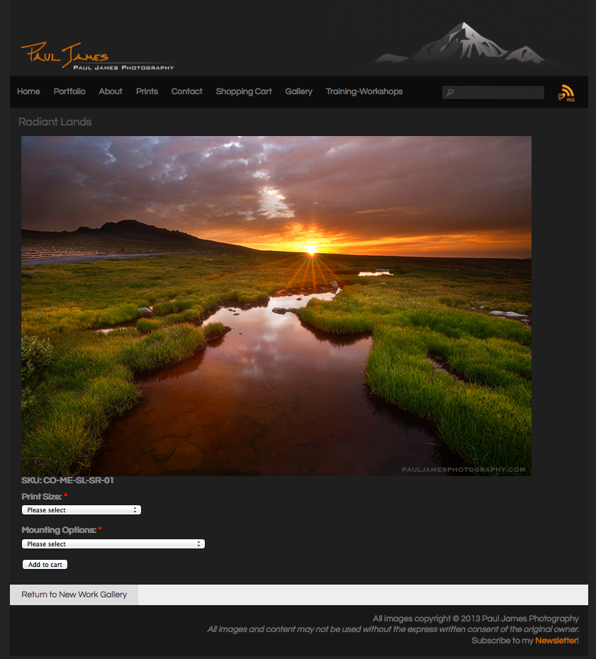 Paul James Photography Item